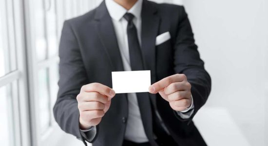Criação de Cartões de Visita
