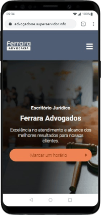 Modelo de Site para escritórios de advocacia e advogados associados