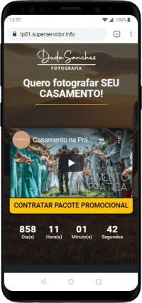 Modelo de landing page para vender planos, serviços, produtos e cursos